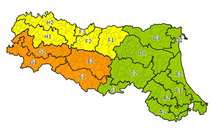 Allerta meteo 16 novembre 2025