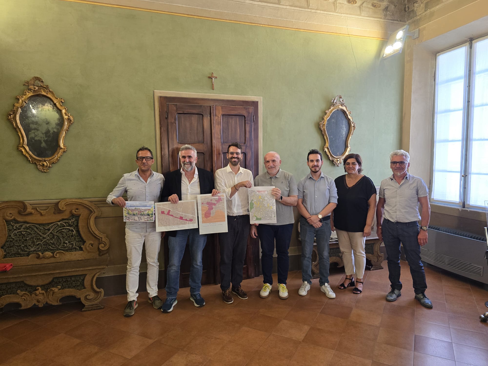 Conferenza stampa hub urbani